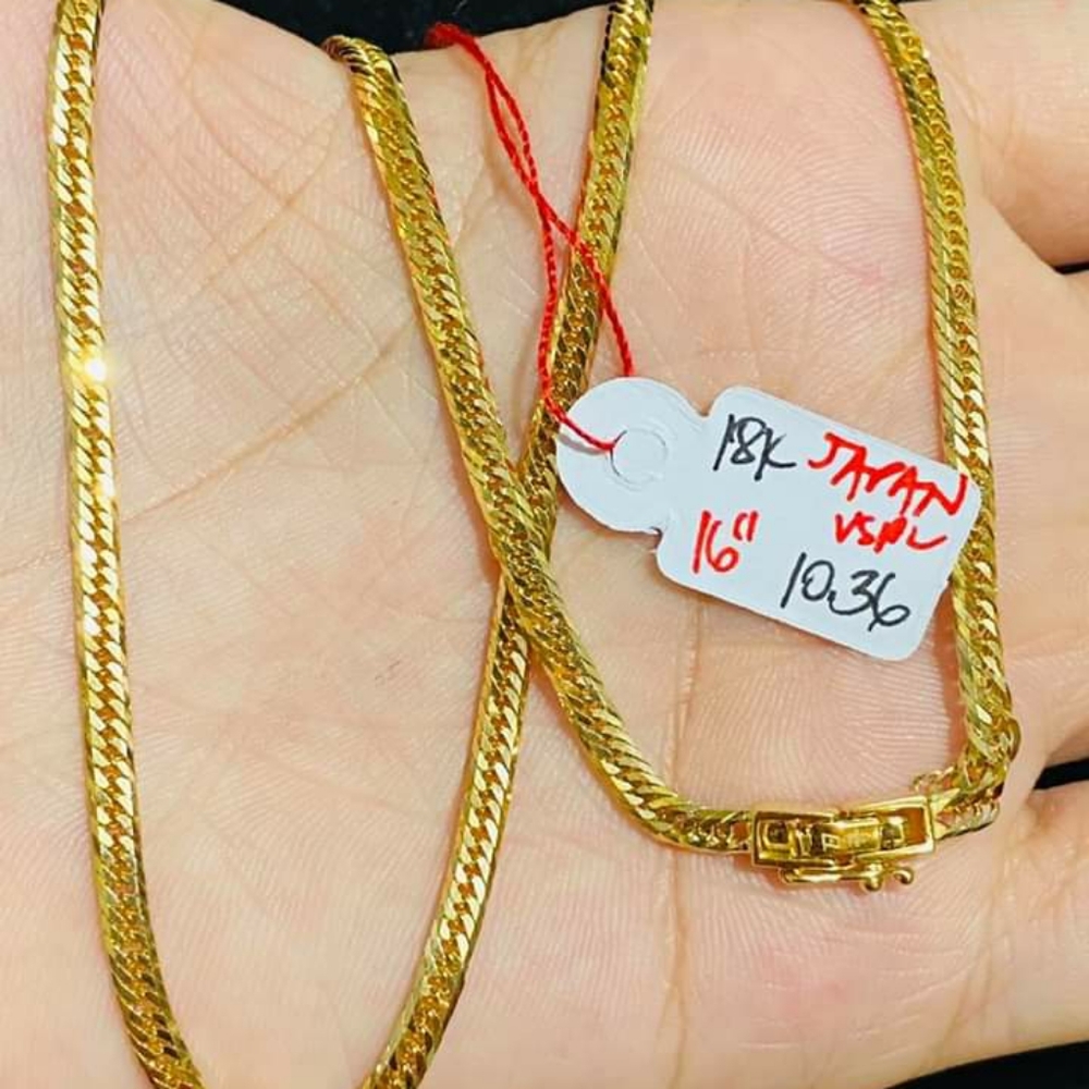 18k chain japan gold